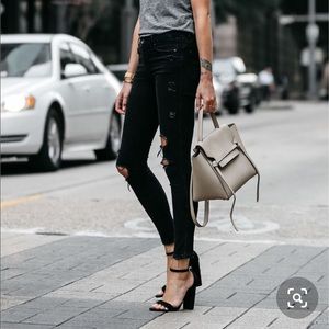 Black heels